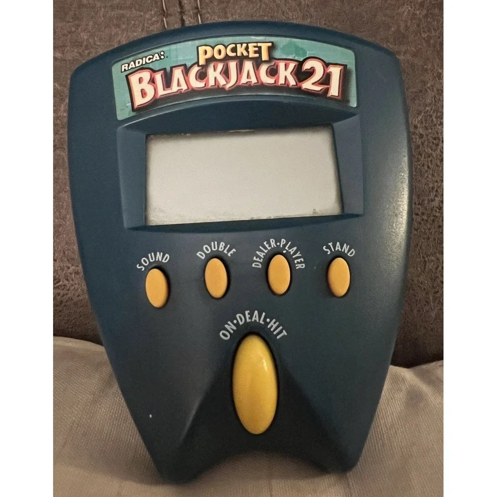 Radica Winner Poker & Radica Pocket Black Jack 21 Tested And Works